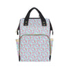 Breast cancer Pattern Print Design 03 Diaper Bag Backpack