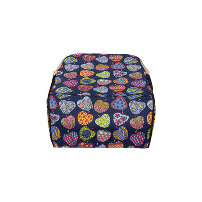 Apple Pattern Print Design AP05 Diaper Bag Backpack