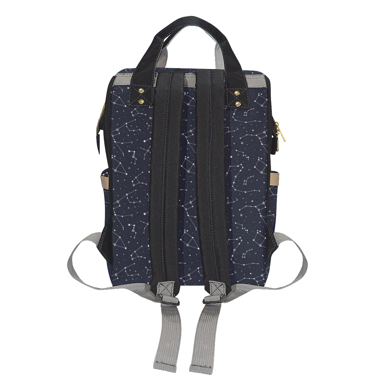 Constellation Pattern Print Design 03 Diaper Bag Backpack