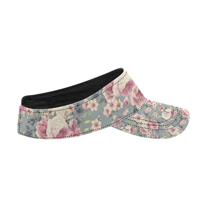 Peony Pattern Print Design PE05 Unisex Sun Visor