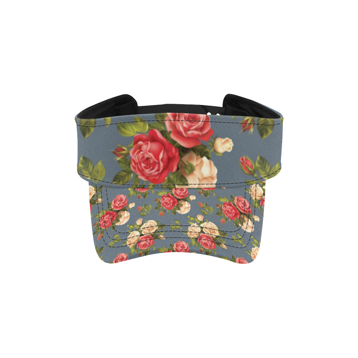 Rose Pattern Print Design RO017 Unisex Sun Visor