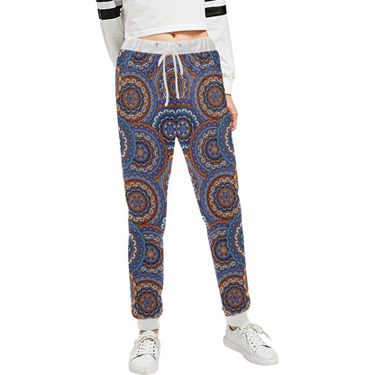 Mandala Boho Chic Design Print Unisex Sweatpants