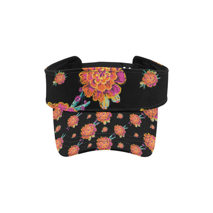 Marigold Pattern Print Design 01 Unisex Sun Visor