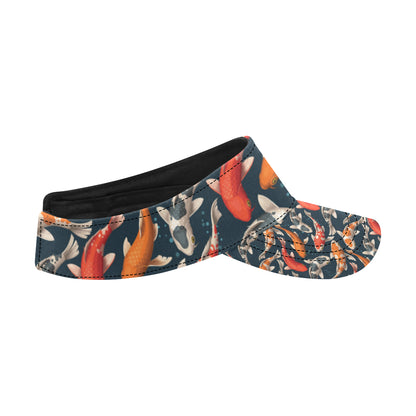 Koi Carp Cute Design Themed Print Unisex Sun Visor