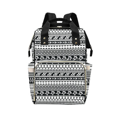 Samoan Pattern Print Design LKS303 Diaper Bag Backpack