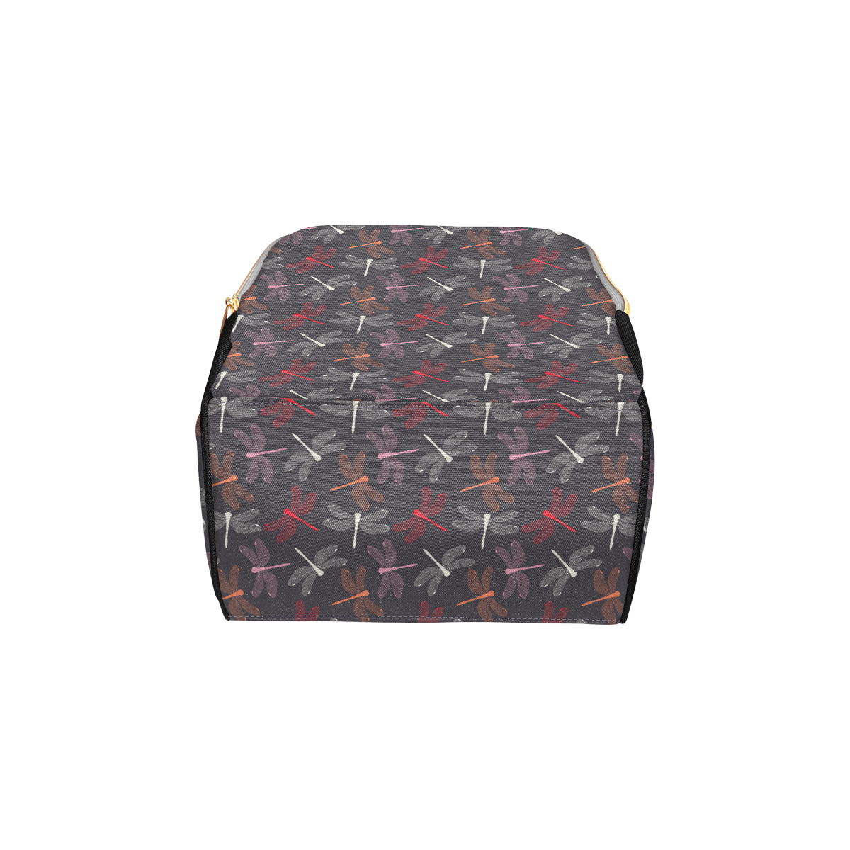 Dragonfly Pattern Print Design 01 Diaper Bag Backpack