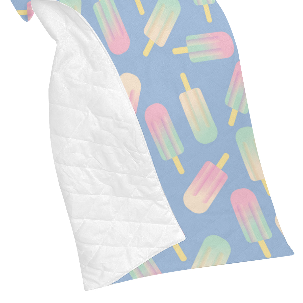 Ice Cream Pattern Print Design 05 Premium Quilt