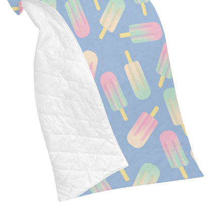 Ice Cream Pattern Print Design 05 Premium Quilt
