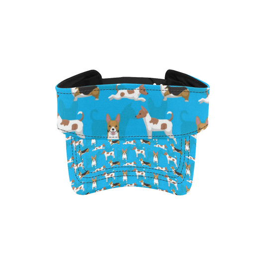 Cardigan Welsh Corgis Pattern Print Design 01 Unisex Sun Visor