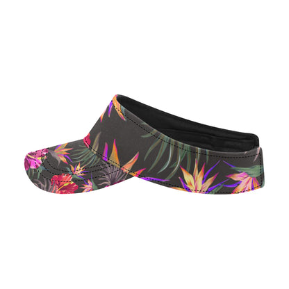 Hibiscus Pattern Print Design HB014 Unisex Sun Visor