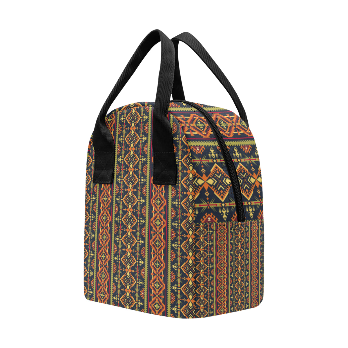 Kente Classic Design African Print Insulated Lunch Bag
