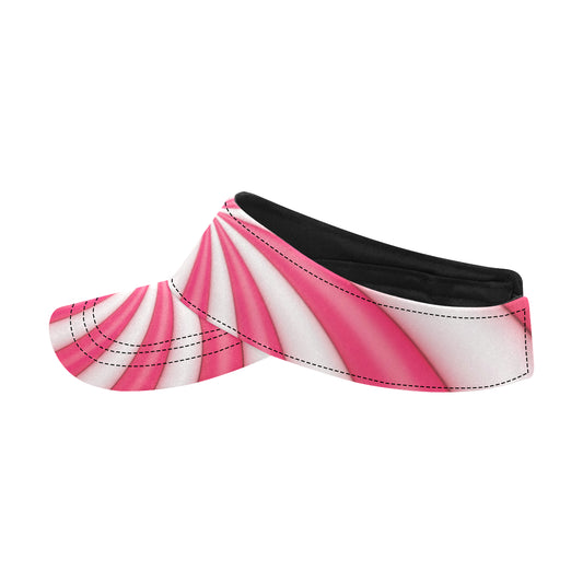 Vortex Twist Swirl Candy Print Unisex Sun Visor