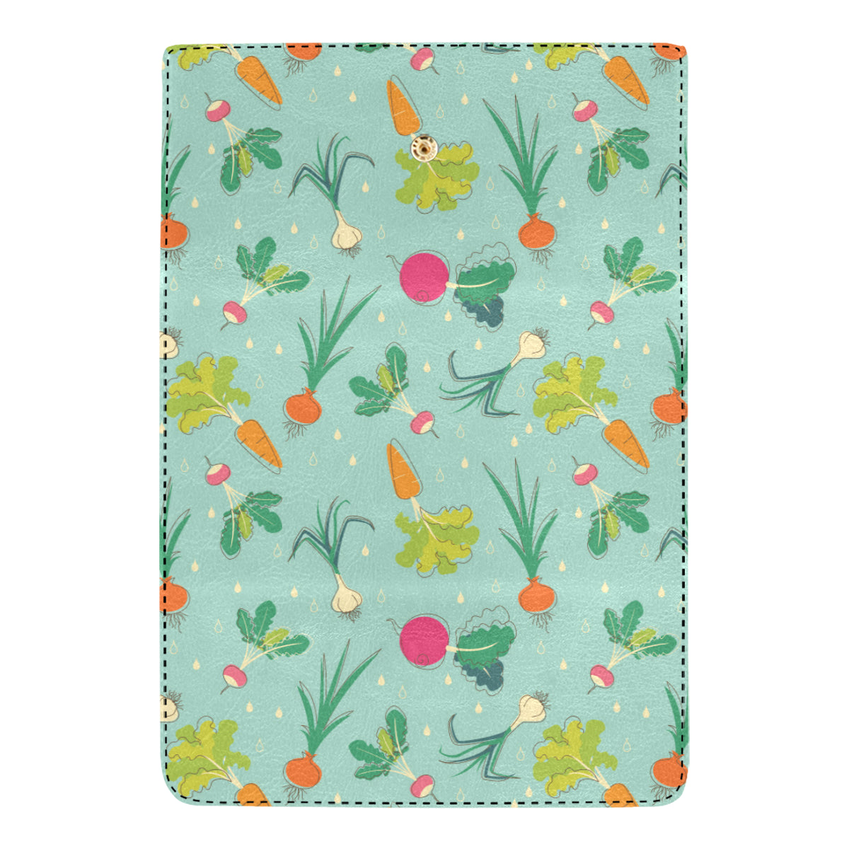 Radish Pattern Print Design A01 Women's Trifold Wallet