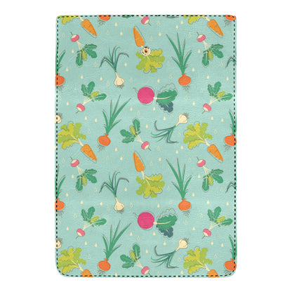 Radish Pattern Print Design A01 Women's Trifold Wallet