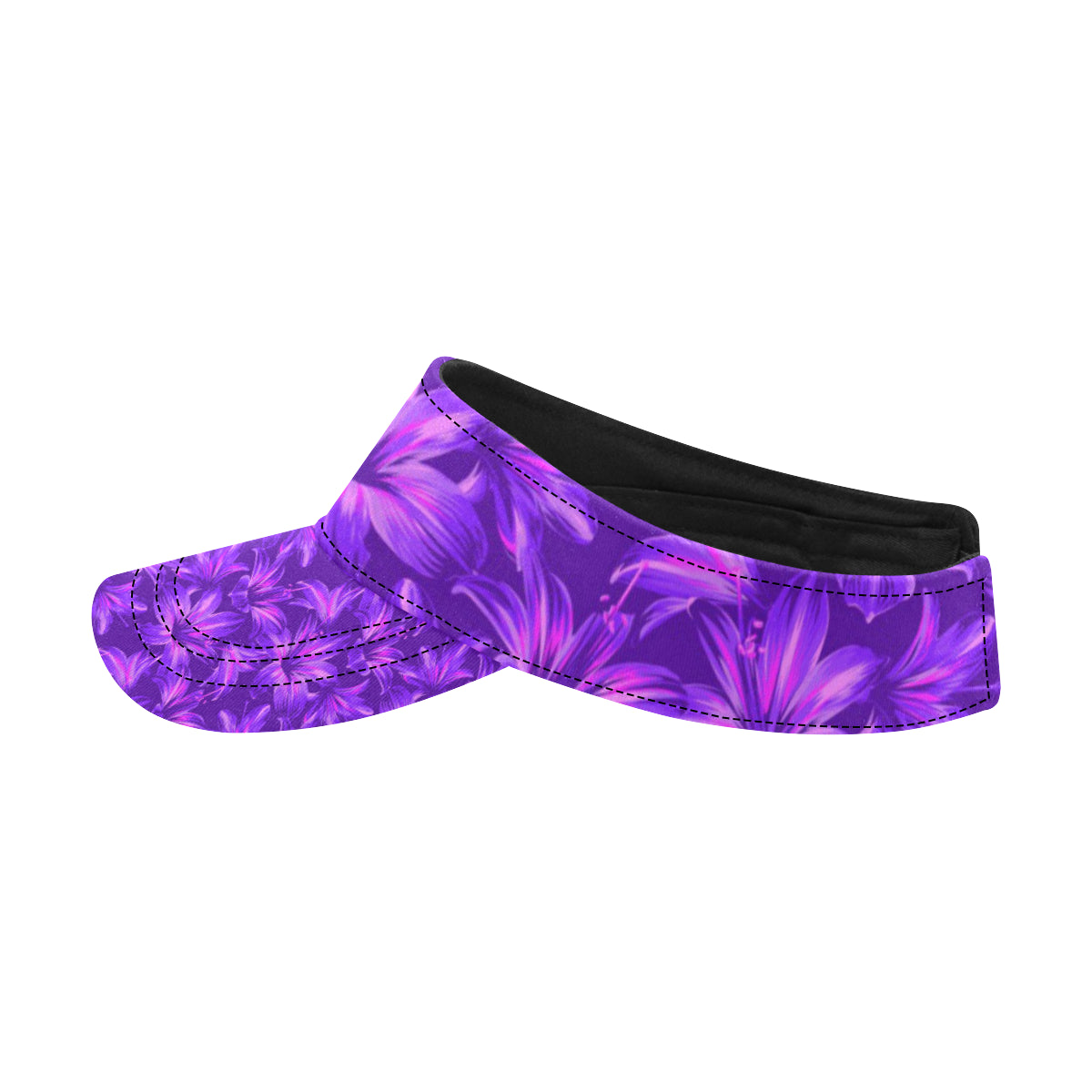 Amaryllis Pattern Print Design AL03 Unisex Sun Visor