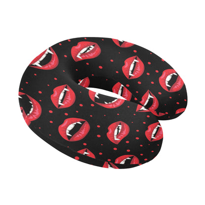 Halloween Pattern Print Design 01 U-Shaped Travel Neck Pillow