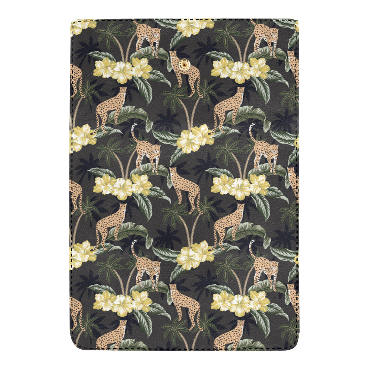 Cheetah Pattern Print Design 04 Women's Trifold Wallet