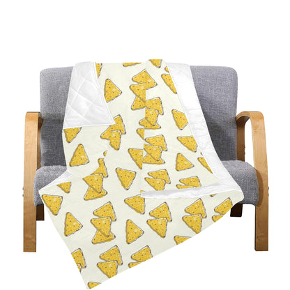 Nachos Pattern Print Design A01 Premium Quilt