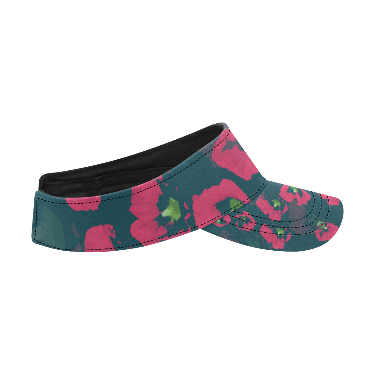 Morning Glory Pattern Print Design 01 Unisex Sun Visor