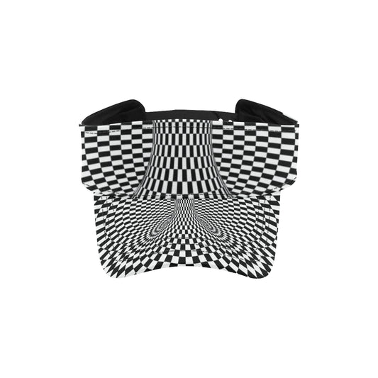 Optical illusion Projection Torus Unisex Sun Visor