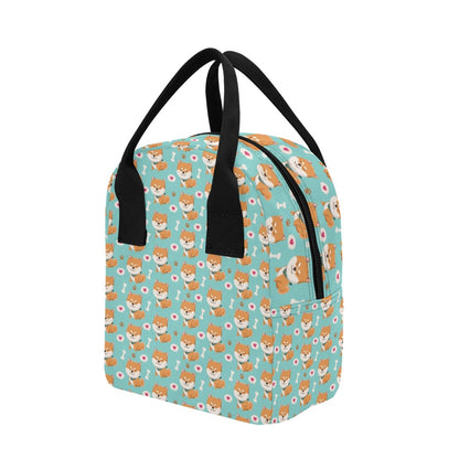 Shiba Inu Print Design LKS3013 Insulated Lunch Bag