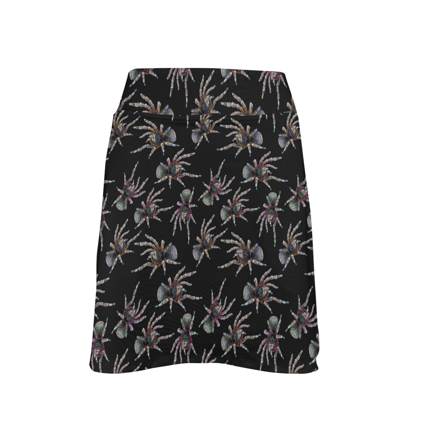 Tarantula Print Design LKS402 17" Golf & Pickleball Skort with Pockets