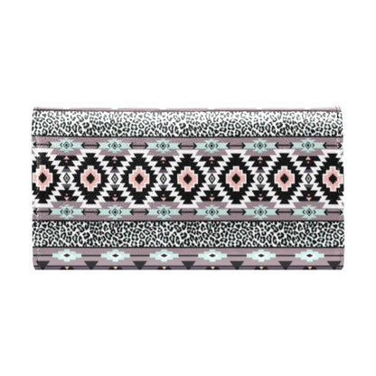 Safari Pattern Print Design LKS302 Women's Trifold Wallet