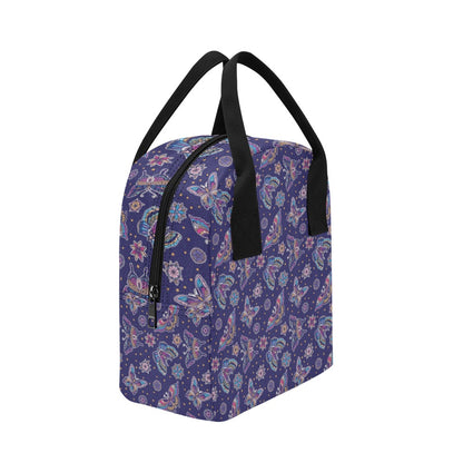 Butterfly Print Design LKS303 Insulated Lunch Bag