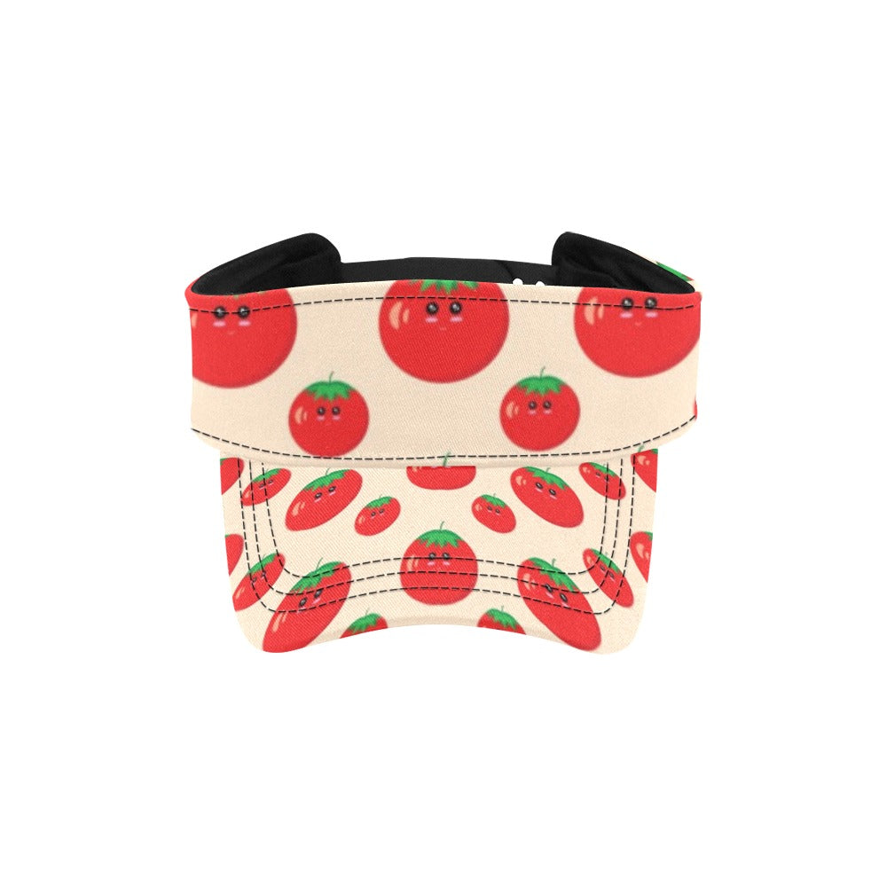 Tomato Print Design LKS308 Unisex Sun Visor