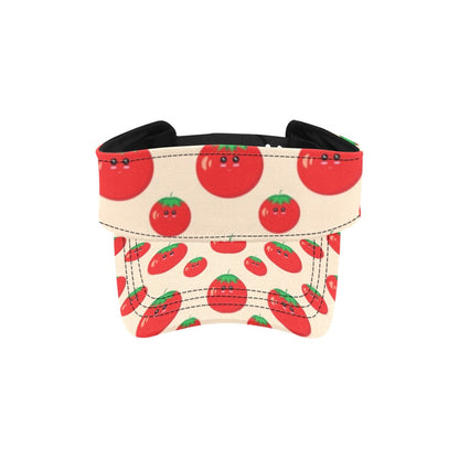 Tomato Print Design LKS308 Unisex Sun Visor