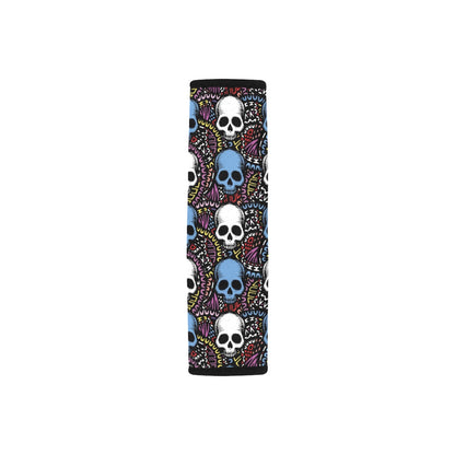 Skull Print Design LKS305 Car Seat Belt Cover