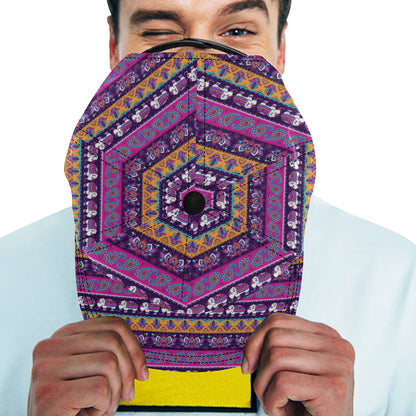 Boho Indian Style Pattern Snapback Cap