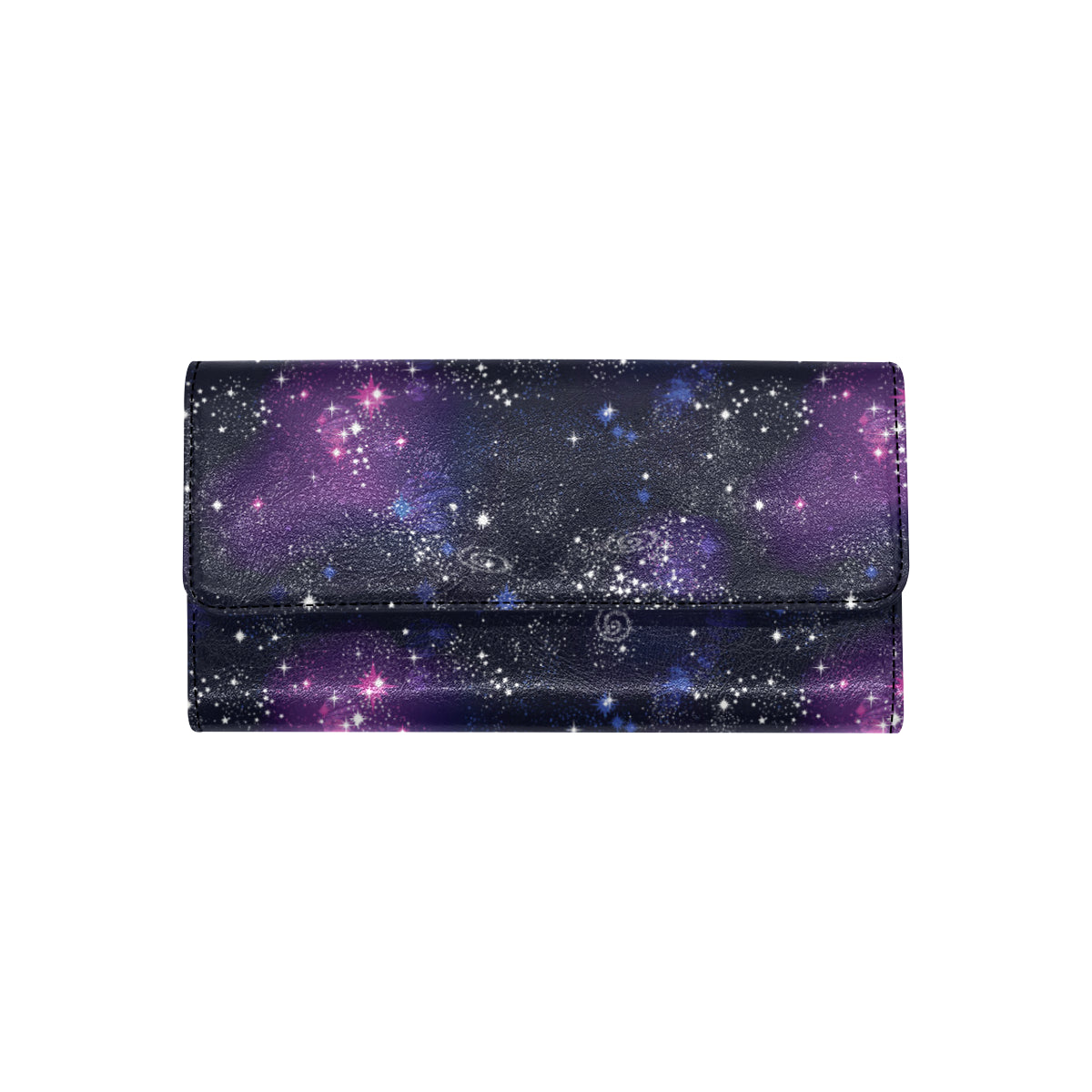 Cosmic Pattern Print Design 03 Women's Trifold Wallet