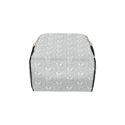 Angel Wings Pattern Print Design 01 Diaper Bag Backpack