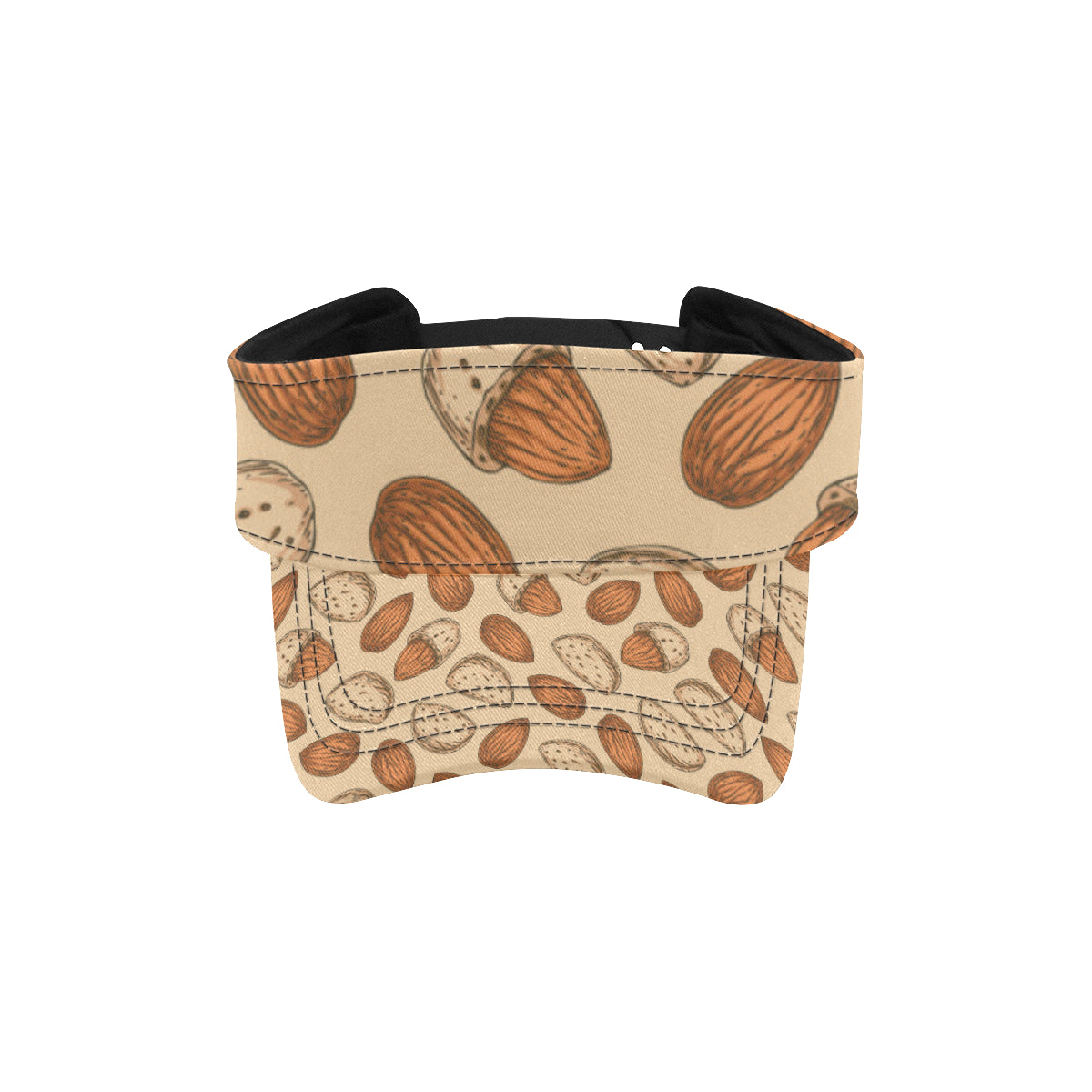Almond Pattern Print Design 04 Unisex Sun Visor