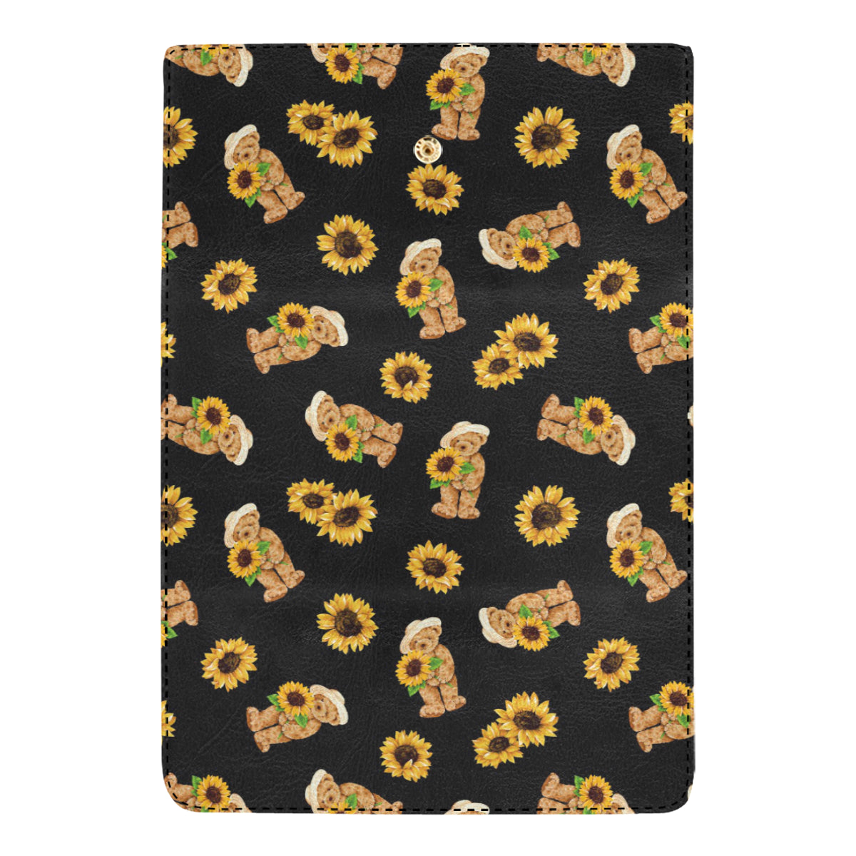 Sunflower Pattern Print Design SF016 Women's Trifold Wallet