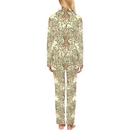 Celtic Tree of life Women's Long Pajama Set