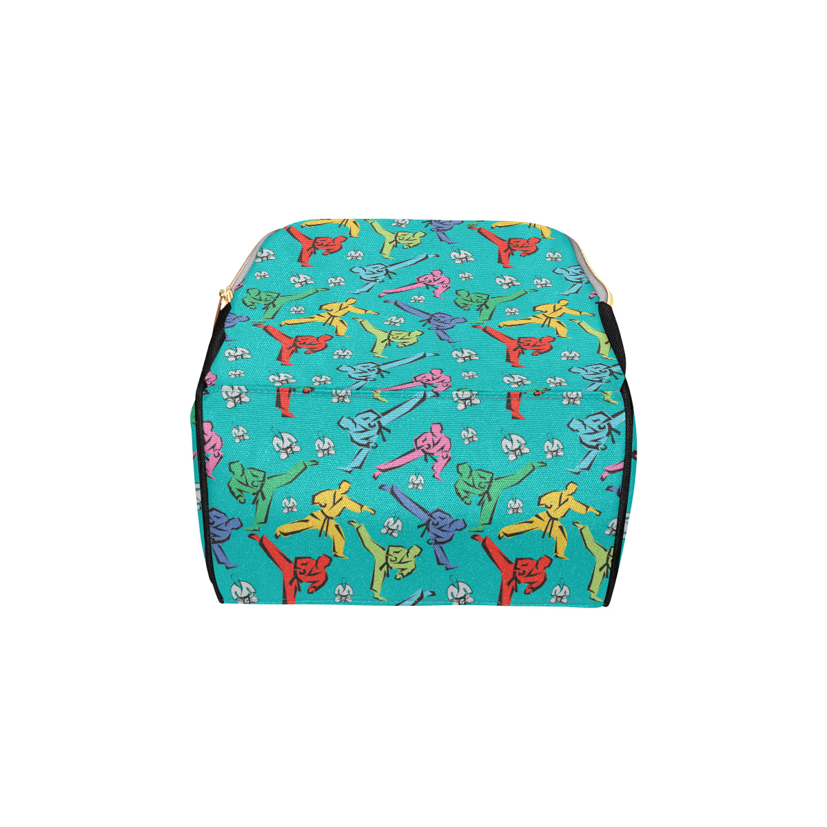 Judo Pattern Print Design 01 Diaper Bag Backpack