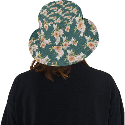 Iris Pattern Print Design IR01 Unisex Bucket Hat