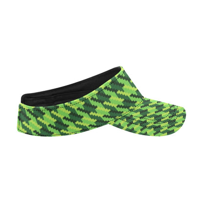 St Patricks Day Houndstooth Pattern Print LKS301 Unisex Sun Visor