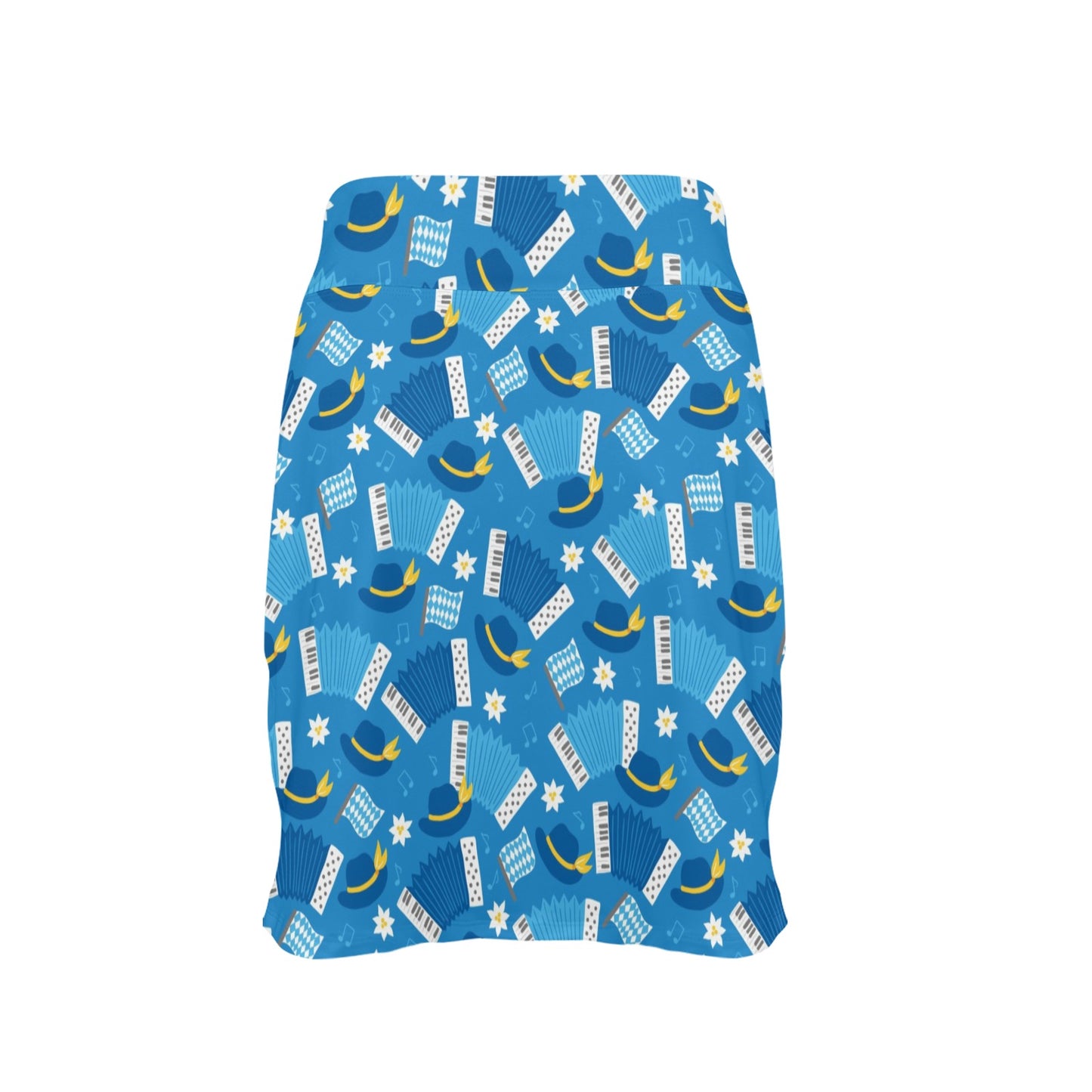 Accordion Print Design LKS401 17" Golf & Pickleball Skort with Pockets