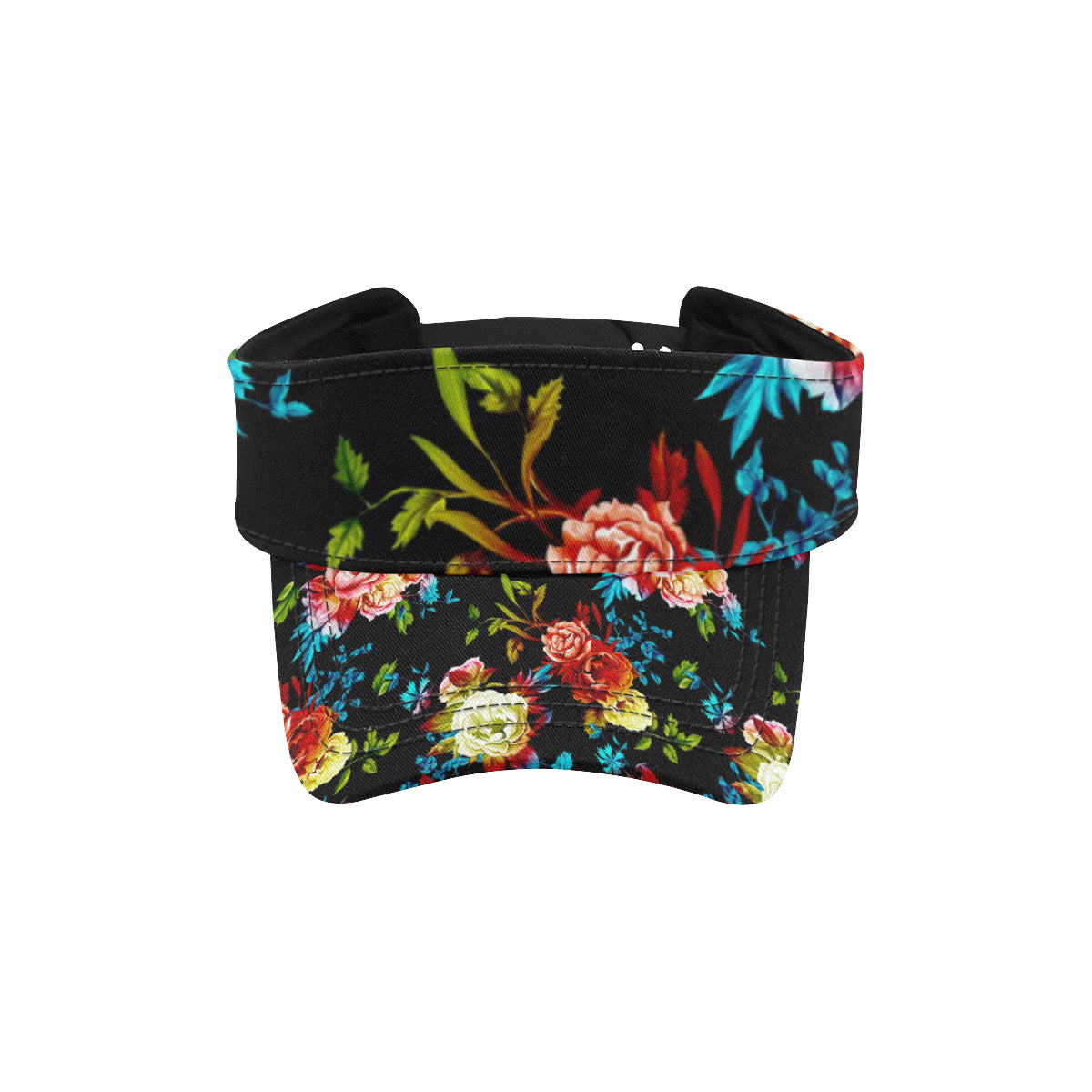 Peony Pattern Print Design PE07 Unisex Sun Visor