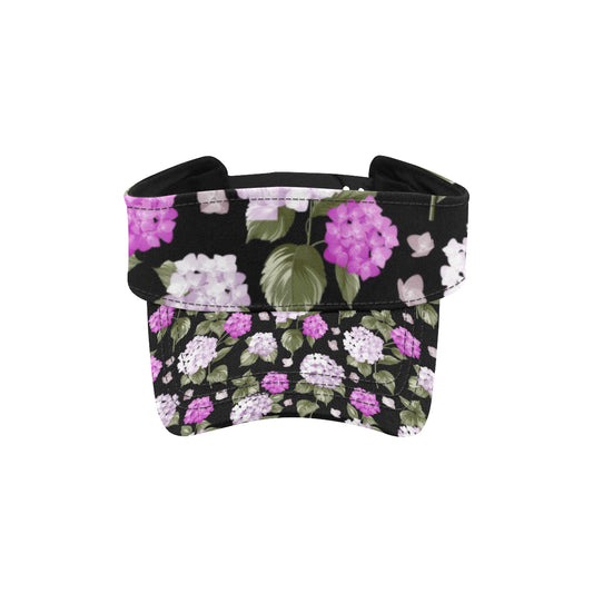 Hydrangea Pattern Print Design HD011 Unisex Sun Visor