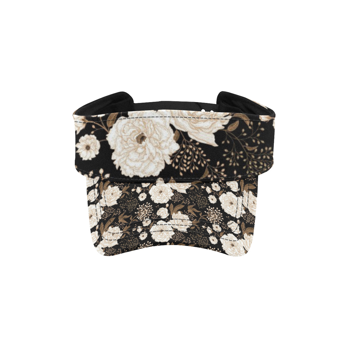 Peony Pattern Print Design A02 Unisex Sun Visor