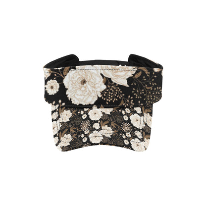 Peony Pattern Print Design A02 Unisex Sun Visor