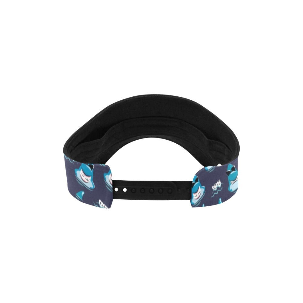 Shark Print Design LKS309 Unisex Sun Visor