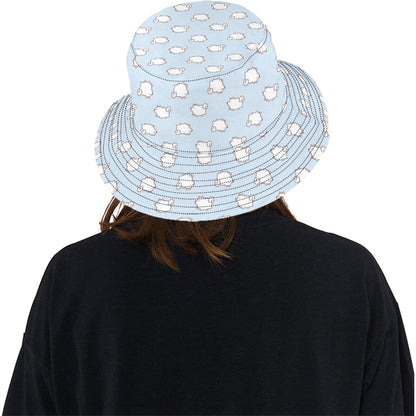 Samoyeds Print Design LKS301 Unisex Bucket Hat