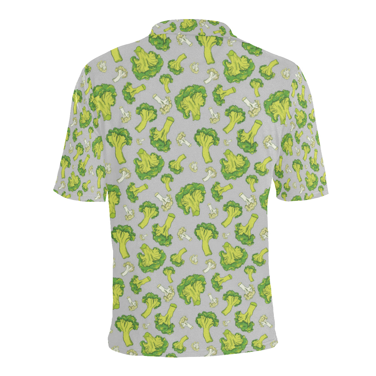 Broccoli Pattern Print Design 03 Men Polo Shirt