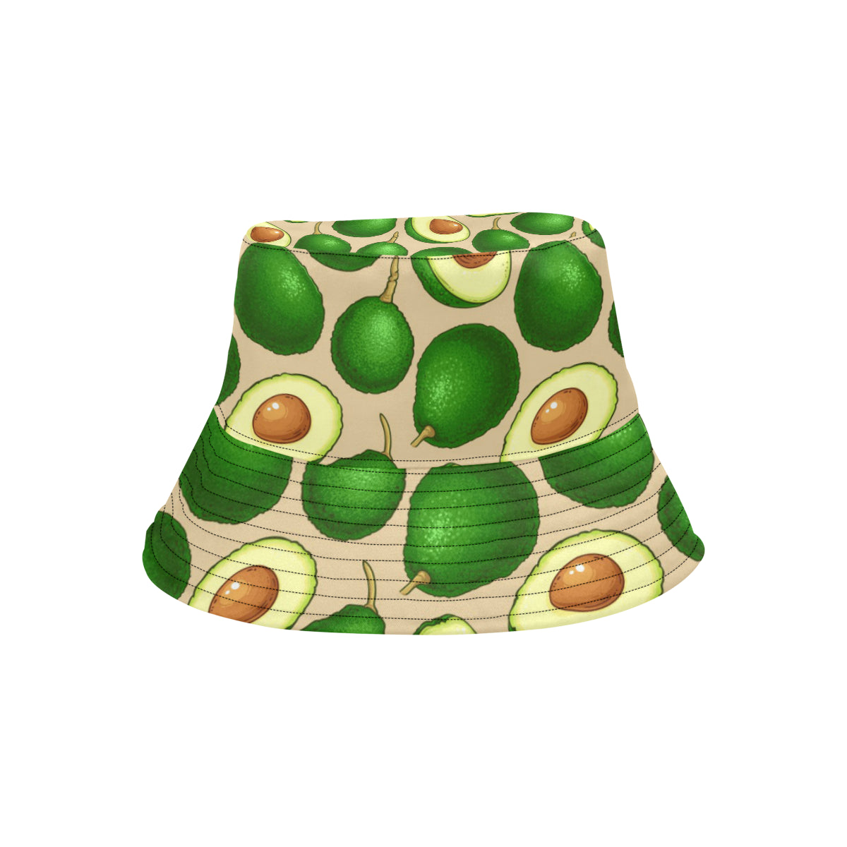 Avocado Pattern Print Design AC010 Unisex Bucket Hat