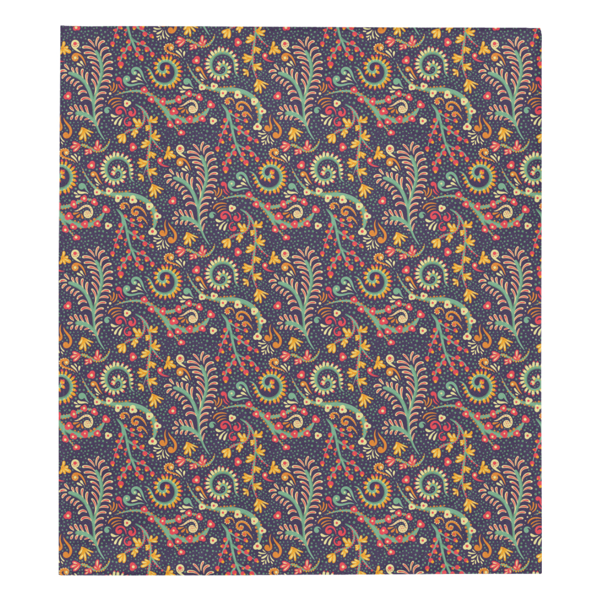Bohemian Pattern Print Design 08 Premium Quilt